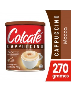 CAFE COLCAFE CAPPUCCINO MOCCA  TARRO 270 GRAMOS