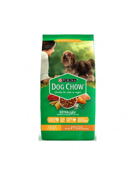 DOG CHOW ADULTO  MINIS PEQUEÑOS BOLSA  4 KILO