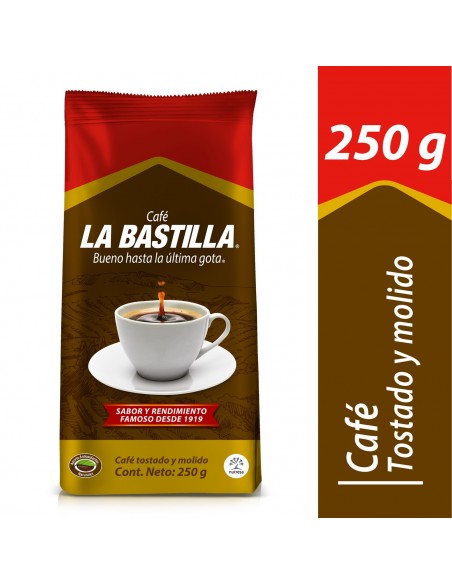CAFE LA BASTILLA MEDIO  BOLSA 250 GRAMOS
