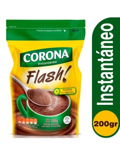 CHOCOLATE CORONA INST CLAVOS Y CANELA  BOLSA 200 GRAMOS