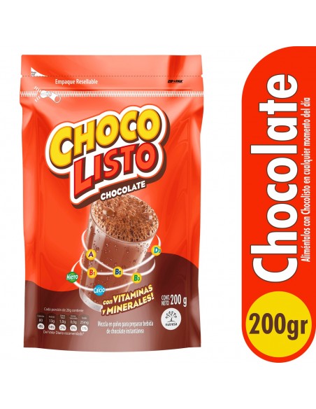 CHOCOLISTO POLVO  BOLSA 200G