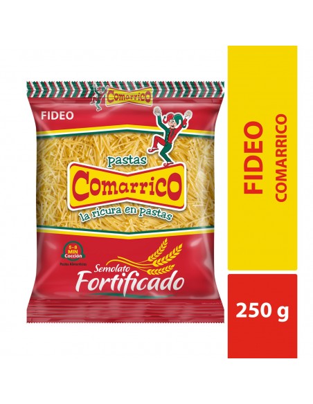 PASTA COMARRICO FIDEOS  BOLSA 250 GRAMOS