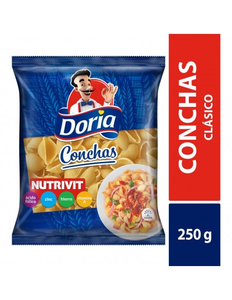 PASTA DORIA CONCHA  BOLSA 250G