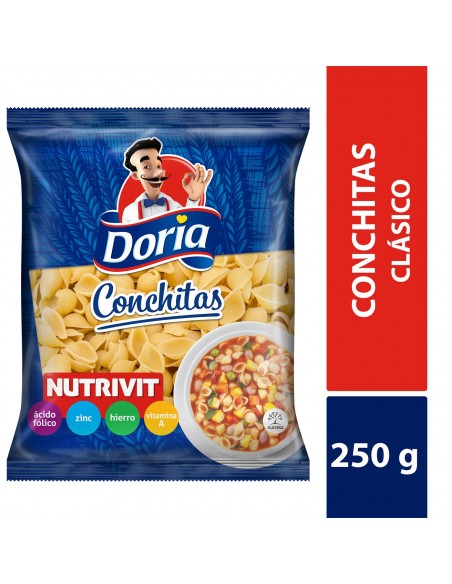 PASTA DORIA CONCHITAS  BOLSA 250G