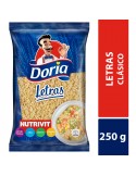 PASTA DORIA LETRA  BOLSA 250G