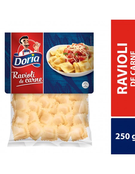 RAVIOLI DE CARNE DORIA PQx250 GRAMOS