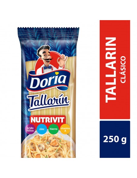 PASTA DORIA TALLARIN  BOLSA 250G