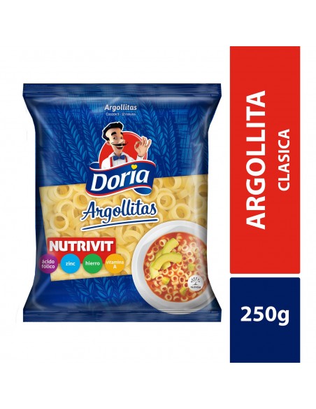 PASTA DORIA ARGOLLITA  BOLSA 250G