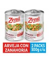 OF ARVEJA C/ZANAHORIA ZENU LT300G x 2U PE