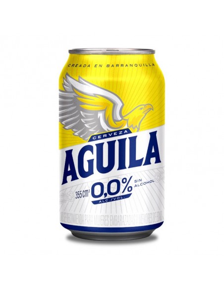 CERVEZA AGUILA 0.0 LT330 MILILITROS