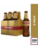 CERVEZA CLUB COLOMBIA DORADA SIXPACKBOTELLA 330