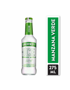 VODKA SMIRNOFF GREEN APPLE BOTELLA 275CC
