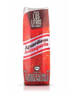 AGUARDIENTE ANTIOQUENO TETRABRIK1.05 LITRO