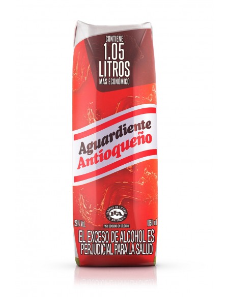 AGUARDIENTE ANTIOQUENO TETRABRIK1.05 LITRO