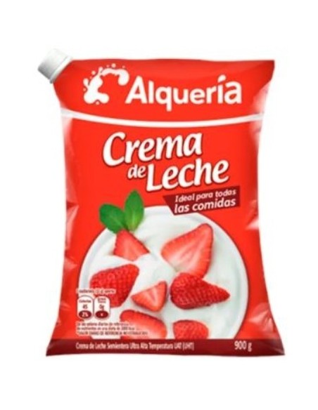 CREMA DE LECHE ALQUERIA  BOLSA 850 GRAMOS