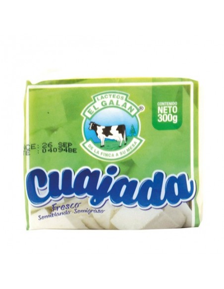 CUAJADA EL GALAN  BOLSA 300 GRAMOSxUND