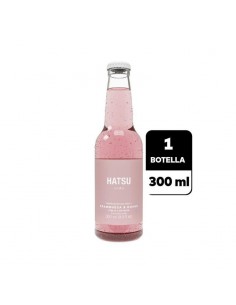 GASEOSA HATSU SODA FRAMBUESA BOTELLA 300 MILILITRO