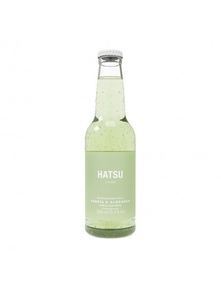 GASEOSA HATSU SODA SANDIA BOTELLA 300 MILILITRO