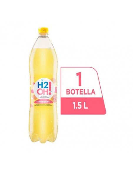 AGUA H2OH! SEVEN UP TORONCHELO BOTELLA 1.5 LITRO