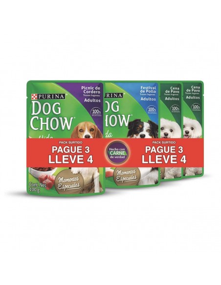 OFERTA DOG CHOW POCHE DOYPACK 100 GRAMOS PG3LL4