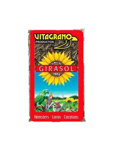 SEMILLAS DE GIRASOL VITAGRANO BOLSA 200G