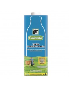 LECHE COLANTA SEMIDESCREMADA TETRABRIK 1 LITRO