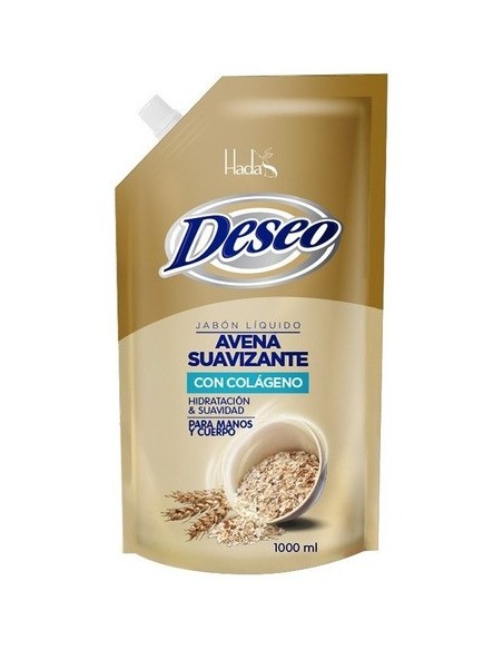 JABON LIQUIDO DESEO AVENA DOYPACK 1000 MILILITRO