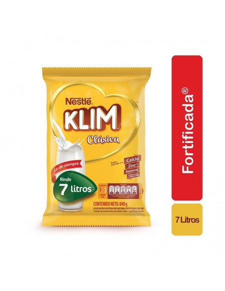 LECHE KLIM INST.FORTIFICADA  BOLSA 840 GRAMOS