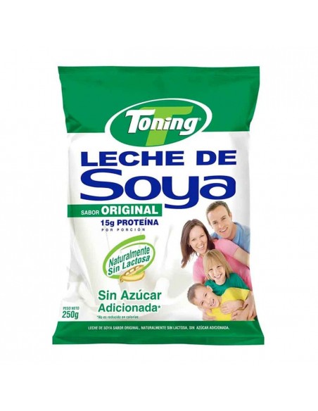 LECHE DE SOYA TONING NATURAL  BOLSA 250G