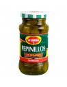 PEPINILLOS LA CORUNA AGRIDULCE  FRASCO 250 GRAMOS