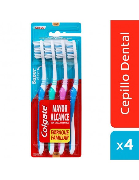 OFERTA CEPILLO COLGATE SUPER FLEXIx4UND