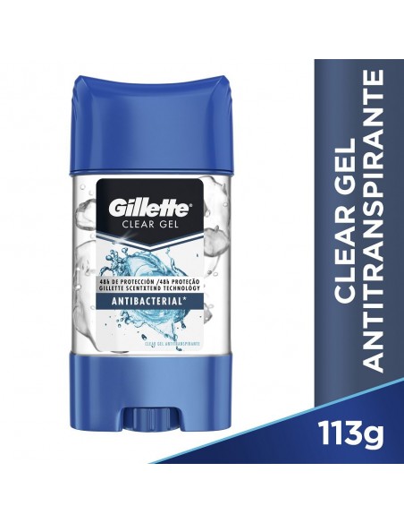 DESODORANTE GILLETTE ANTIBACT GELx113 GRAMOS