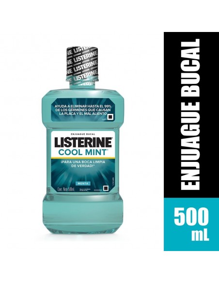 ENJUAGUE LISTERINE COOLMINT PET500 MILILITRO