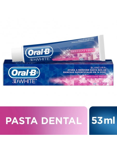 CREMA DENTAL ORALB 3D WHITEx53 MILILITRO