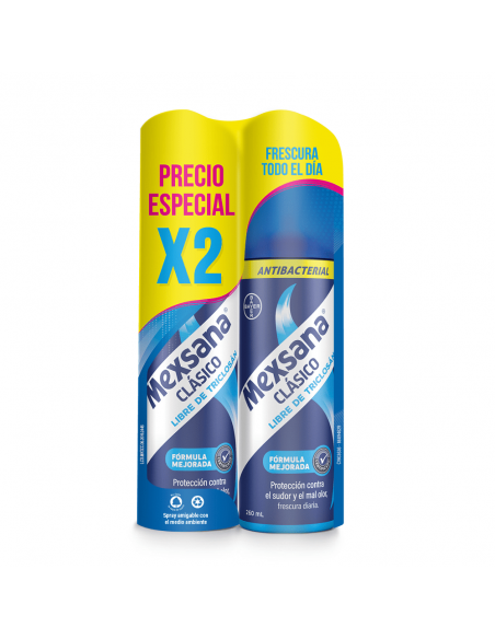 OFERTA TALCO MEXSANA PIES 2AEx260 MILILITRO P.ESP