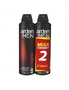 OFERTA DESODORANTE ARDEN FOR MEN ORIGINAL AEROSOL 165 MILILITROx2 UNIDAD
