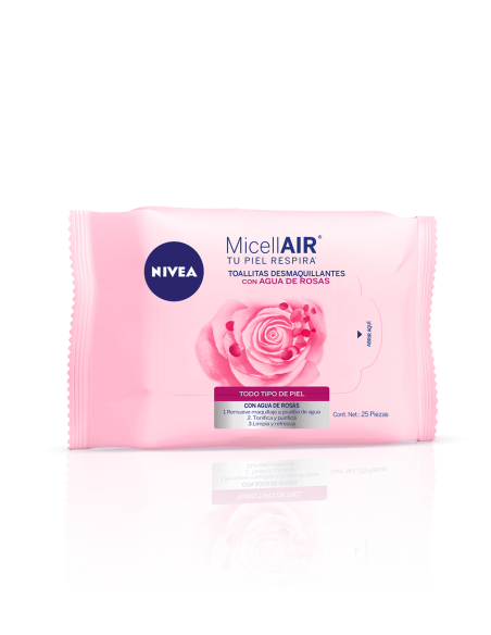 OFERTA TOALLITA DESMAQUIL FACE ROSAS P15L30U