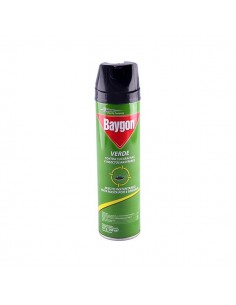 BAYGON VERDE CUCARACHAS Y RASTREROS AEROSOL 285 MILILITRO