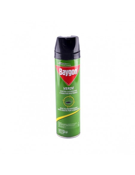 BAYGON VERDE CUCARACHAS Y RASTREROS AEROSOL 285 MILILITRO