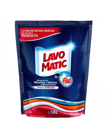 DETERGENTE LAVOMATIC LIQUIDO DOYPACK 1.8 MILILITRO