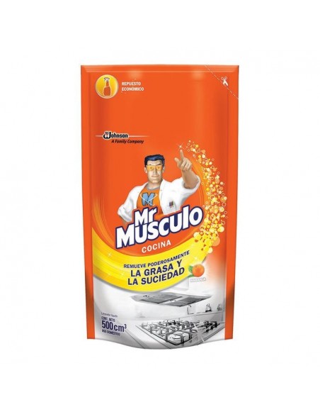 LIMPIADOR MR.MUSCULO NARANJA DOYPACK 500 MILILITRO