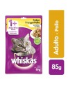 WHISKAS POUCHE POLLO DP85GR x UND