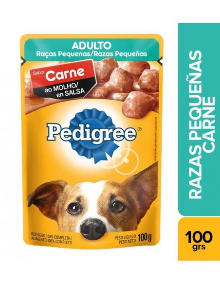 PEDIGREE POUCHE CARNE RP DOYPACK 100 GRAMOS