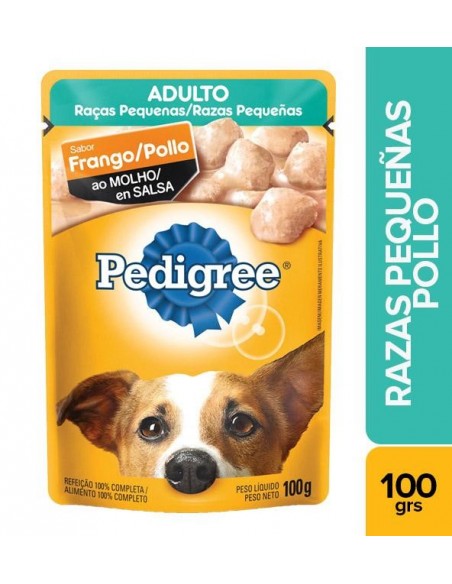 PEDIGREE POUCHE POLLO RP DOYPACK 100 GRAMOS
