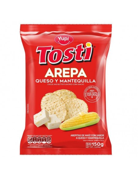 TOSTIAREPA YUPI  BOLSA 150G