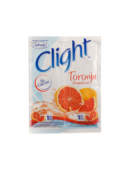 CLIGHT TORONJA BI PO  SOBRE 14 GRAMOS