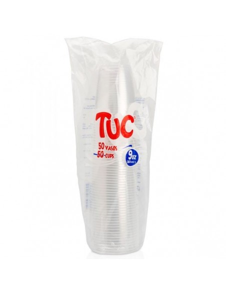 VASO DESECHABLE TUC TRASLUC 9ozX50U