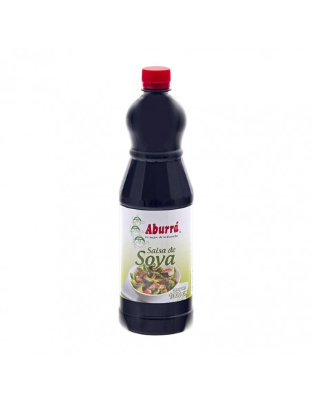 SALSA SOYA ABURRA  FRASCO 1000 GRAMOS