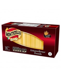 PASTA MONTICELLO LASANA CAJA 400 GRAMOS