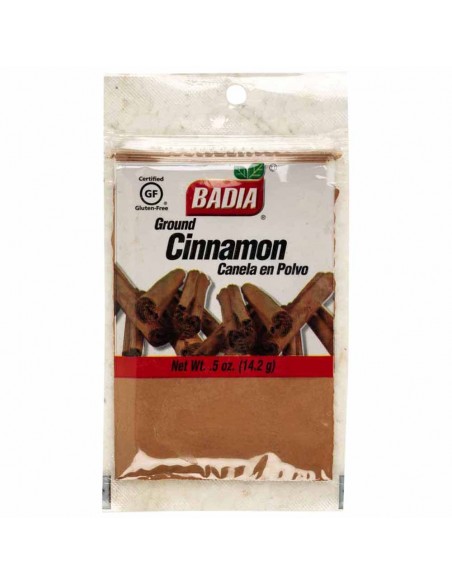 CANELA EN POLVO BADIA BOLSA 14.2GR
